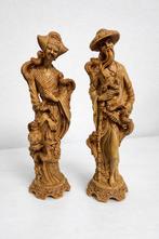 Set van 2 decoratieve Chinese beelden, Envoi, Utilisé