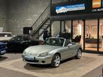 Mazda MX-5 1.6i 16v NBFL Silver Blues | Leder | Garantie, Auto's, 1025 kg, Achterwielaandrijving, Cabriolet, Leder