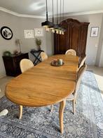 Tafel in Eik uitschuifbaar tot 3M en klein 1,5m, Ophalen, Gebruikt, Klassiek, Eikenhout