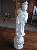 Prachtig antiek porseleinen beeld van Chinese dame., Ophalen of Verzenden