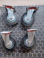 Zwenkwielen 125 mm nooit gebruikt, Ophalen of Verzenden, Nieuw