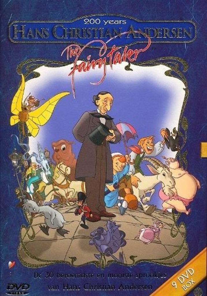 9 dvd box - Hans Christian Andersen - The Fairytaler, Cd's en Dvd's, Dvd's | Tekenfilms en Animatie, Boxset, Ophalen of Verzenden