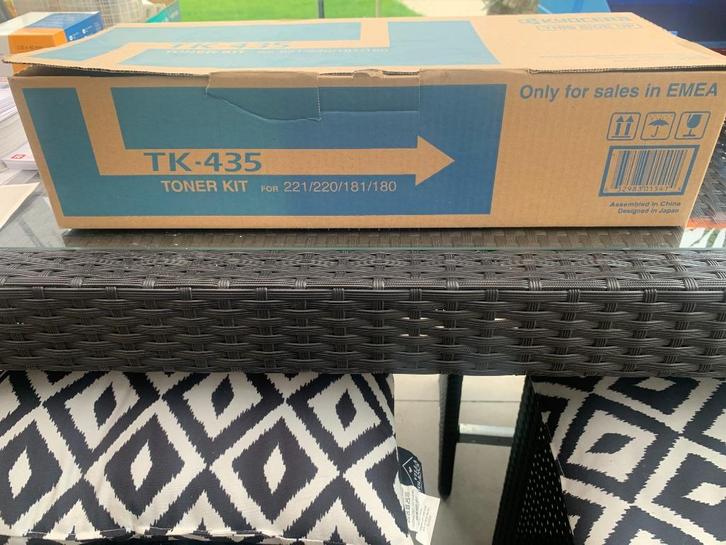 toner inkt cartridge zwart TK-435, Computers en Software, Printerbenodigdheden, Nieuw, Toner, Ophalen of Verzenden