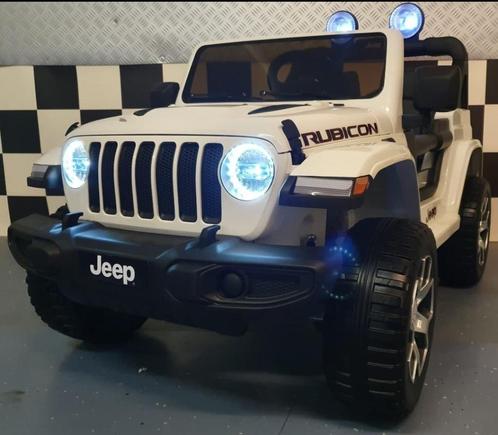 Kinderauto Jeep Wrangler - soft start - 12 volt - met RC, Kinderen en Baby's, Speelgoed |Speelgoedvoertuigen, Nieuw, Afstandsbediening