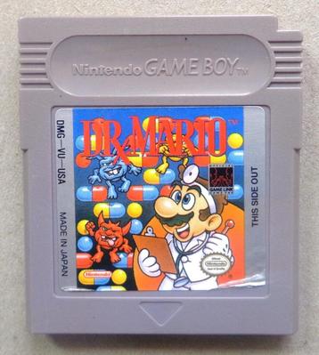 Dr. Mario voor de Nintendo Gameboy beschikbaar voor biedingen