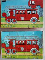 puzzle camion de pompiers 15 pièces, Comme neuf, 10 à 50 pièces, Enlèvement, 2 à 4 ans