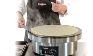 pannenkoekenplaat Krampouz Matt pannekoeken 40cm (niet 35cm) beschikbaar voor biedingen