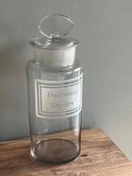 grote vintage apothekerspot - glas, Ophalen of Verzenden