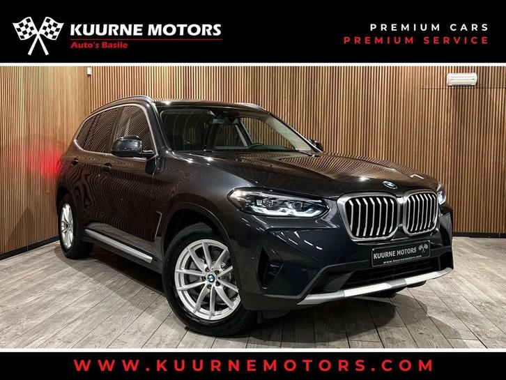 BMW X3 sDrive18dA Led/Leder/SportZet/Cam/bt *1j garantie*, Auto's, BMW, Te koop, X3, Achteruitrijcamera, Airbags, Airconditioning