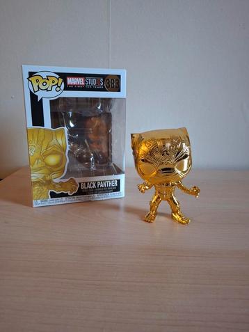 Marvel funko pop Gold Black Panther  beschikbaar voor biedingen