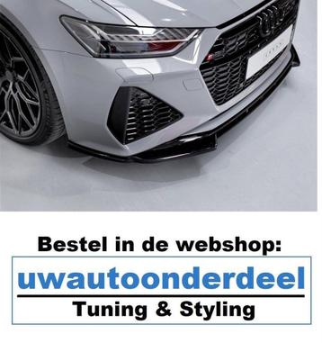 Spoiler Splitter Lip Skirt Geschikt Voor Audi RS6 C8 Avant S, Envoi