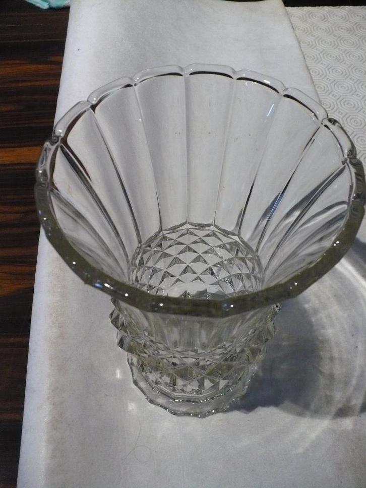 Art deco-vaas/Val St Lambert/SIGN, Antiek en Kunst, Antiek | Vazen, Ophalen of Verzenden