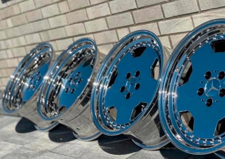 AMG AERO VELGEN 18 inch Breedset, Auto-onderdelen, Banden en Velgen, Band(en), 18 inch, Ophalen