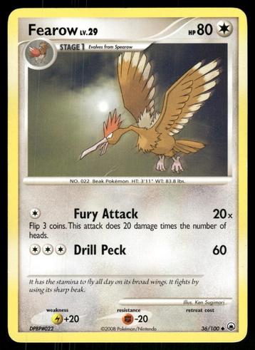 Fearow 36/100 - Majestic Dawn beschikbaar voor biedingen
