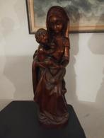 Vierge à l'enfant en bois massif sans defaut, Antiquités & Art, Antiquités | Objets religieux, Enlèvement