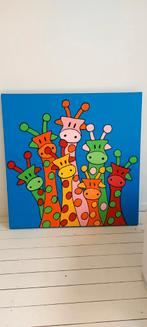 Giraffen schilderij, Enlèvement