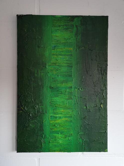 Hoop - abstract schilderij 40x60cm, Antiek en Kunst, Kunst | Schilderijen | Abstract, Ophalen