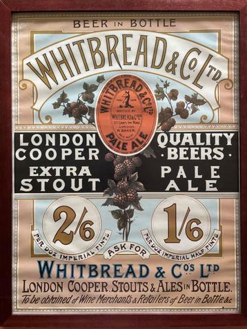 Whitbread, oude affiches ! Ingekaderd beschikbaar voor biedingen