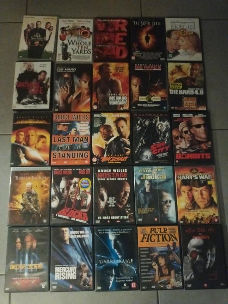 Dvd pakket Bruce Willis, Cd's en Dvd's, Dvd's | Tv en Series, Zo goed als nieuw, Ophalen of Verzenden