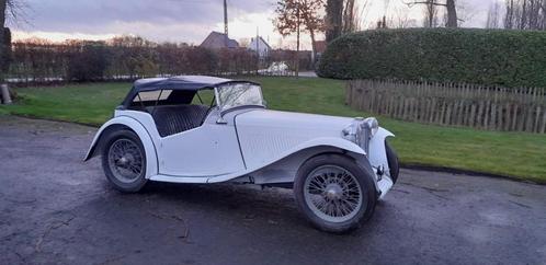 MG TC Oldtimer 1947, Auto's, Oldtimers, Particulier, MG, Benzine, Cabriolet, 2 deurs, Automaat, Overige kleuren, Overige kleuren