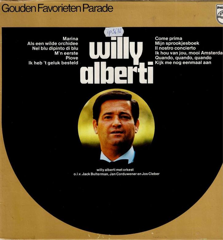 Vinyl, LP   -   Willy Alberti – Willy Alberti, Cd's en Dvd's, Vinyl | Overige Vinyl, Overige formaten, Ophalen of Verzenden