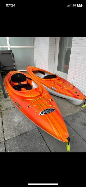 Mooi setje pelican kano s beschikbaar voor biedingen
