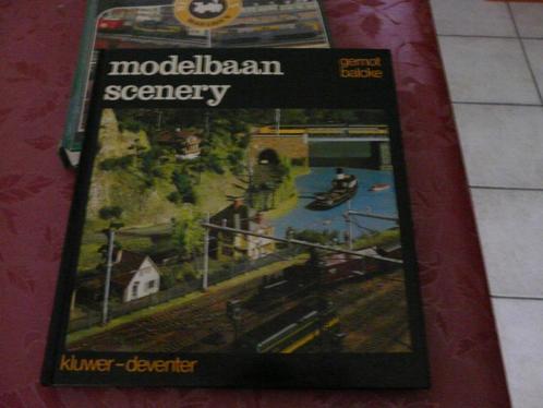Nog zo goed als nieuwe: boek "Modelbouw scenery ", Hobby en Vrije tijd, Modeltreinen | H0, Zo goed als nieuw, Boek, Tijdschrift of Catalogus