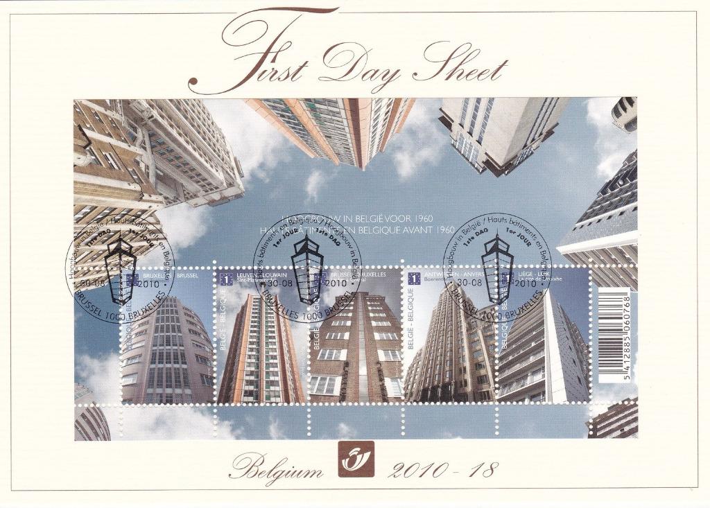 Année 2010 : FDS 2010-18 - 4049-4053 du bloc 183 - Hauts bât, Enlèvement ou Envoi