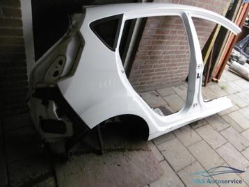 Achterscherm met B-stijl Ford Fiesta 5-drs rechts  wit beschikbaar voor biedingen