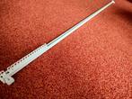 Witte gordijnrail 140cm, Ophalen, Gebruikt, Wit, 100 tot 150 cm