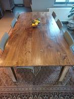 Belle table en bois massif + 8 chaises — 449€, Maison & Meubles, Tables | Tables à manger, Enlèvement