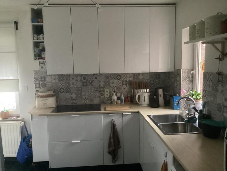 Keuken, Huis en Inrichting, Keuken | Complete keukens, Zo goed als nieuw, Hoekkeuken, Wit, Ophalen