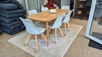 Tafel met 6 stoelen (maison du monde), Ophalen, Gebruikt