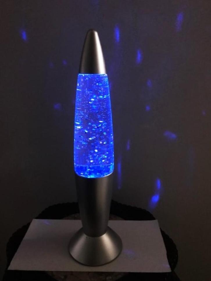 Lamp Lava kleuren Space Age Sfeer Vintage H 36✨😍😎👌, Huis en Inrichting, Lampen | Tafellampen, Zo goed als nieuw, Minder dan 50 cm