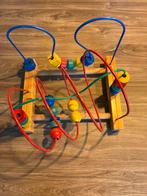 Motoriek spiraal met houten kralen, Kinderen en Baby's, Ophalen, Gebruikt, Duw- of Trekspeelgoed
