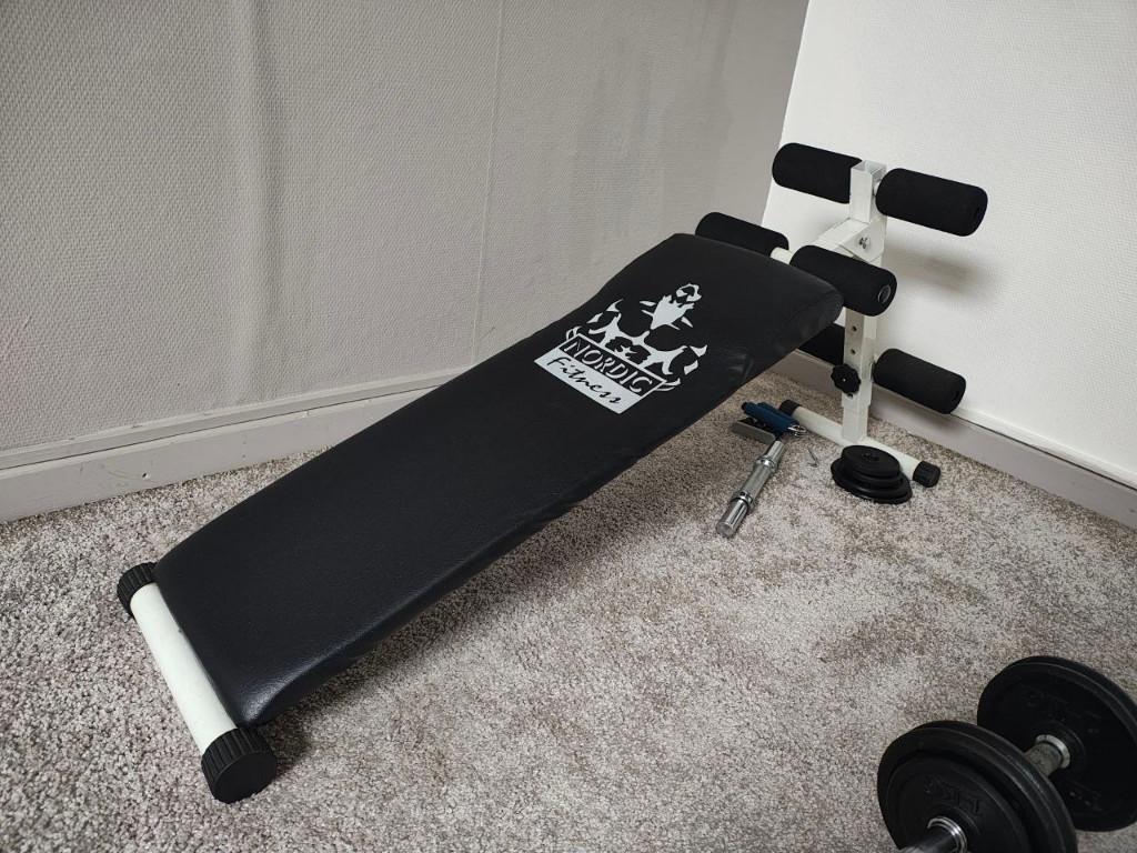 Banc abdominaux, Enlèvement, Utilisé, Abdominaux, Banc d'exercice