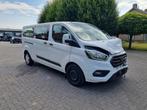 Ford Transit Custom 2.0 TDCI 96KW 9 zetels Airco Marge Euro6, Auto's, Bestelwagens en Lichte vracht, Voorwielaandrijving, Stof