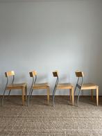 Vintage Ikea houten stoelen, set van 4, Huis en Inrichting, Ophalen, Zo goed als nieuw