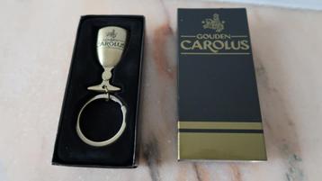 gouden Carolus sleutelhanger beschikbaar voor biedingen