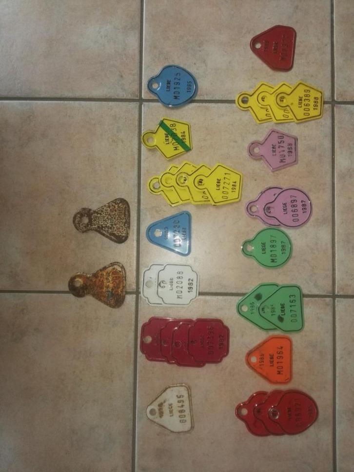 collection de PLAQUES ANCIENNE DE VELO, MOTO ++++, Antiquités & Art, Curiosités & Brocante, Enlèvement