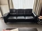 Stressless lederen 3-zit, Ophalen, Zo goed als nieuw, Leer