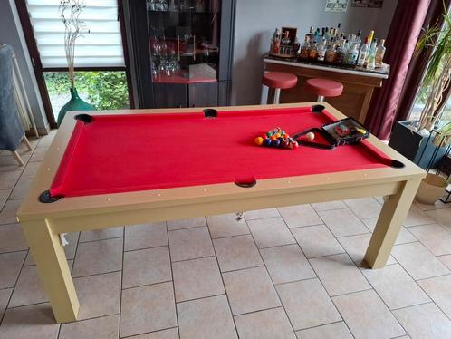 Table de billard (& table à manger), Huis en Inrichting, Tafels | Eettafels, Zo goed als nieuw, Ophalen