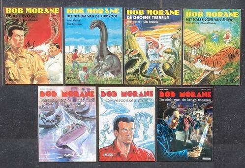 Bob Morane - 7 strips - Lefrancq uitgaven, Boeken, Stripverhalen, Meerdere stripboeken, Ophalen of Verzenden