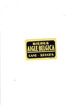 Brasserie Aigle Belgica, Verzamelen, Biermerken, Ophalen of Verzenden, Gebruikt