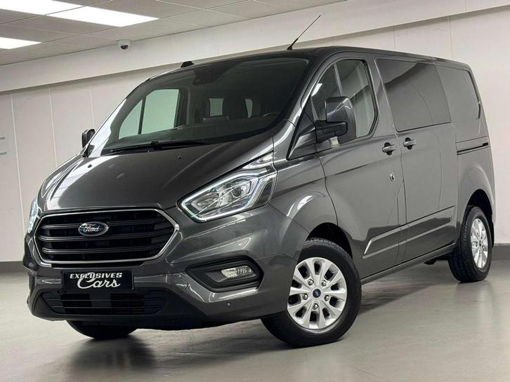 Ford Transit Custom 2.0TDCI 130CV DOUBLE CABINE 5 PLACES CAM, Auto's, Bestelwagens en Lichte vracht, Bedrijf, Te koop, ABS, Achteruitrijcamera