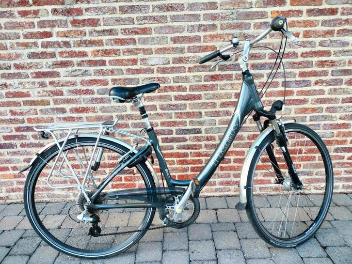 Damesfiets Trek T80 Navigator [ NIEUWSTAAT ], Fietsen en Brommers, Fietsen | Dames | Damesfietsen, Zo goed als nieuw, Versnellingen