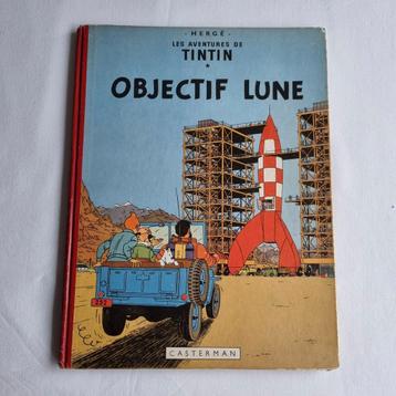 Objectif Lune - EO - B8 - 1953 - HERGÉ - BE+/TBE beschikbaar voor biedingen