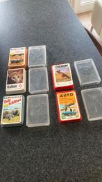 Kwartet spellen vintage 5 verschillende, Verzamelen, Speelkaarten, Jokers en Kwartetten, Ophalen of Verzenden, Gebruikt, Kwartet(ten)