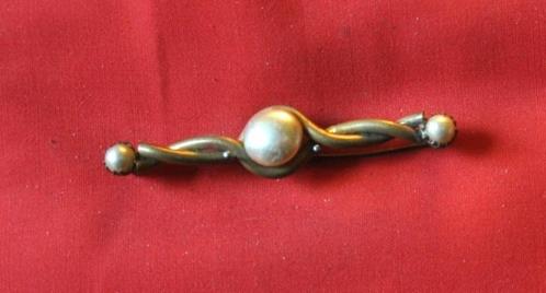broche barette (x2082), Handtassen en Accessoires, Antieke sieraden, Broche, Ophalen of Verzenden