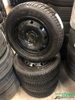 195-60-16 89H Renault Michelin Winterbanden set 5 x 108 ET39, Auto-onderdelen, Banden en Velgen, Gebruikt, 16 inch, Banden en Velgen